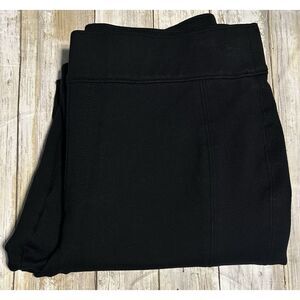 Spanx The Perfect Pant Women's‎ Medium  Black Boot Cut Pull On Yoga Dress Pants